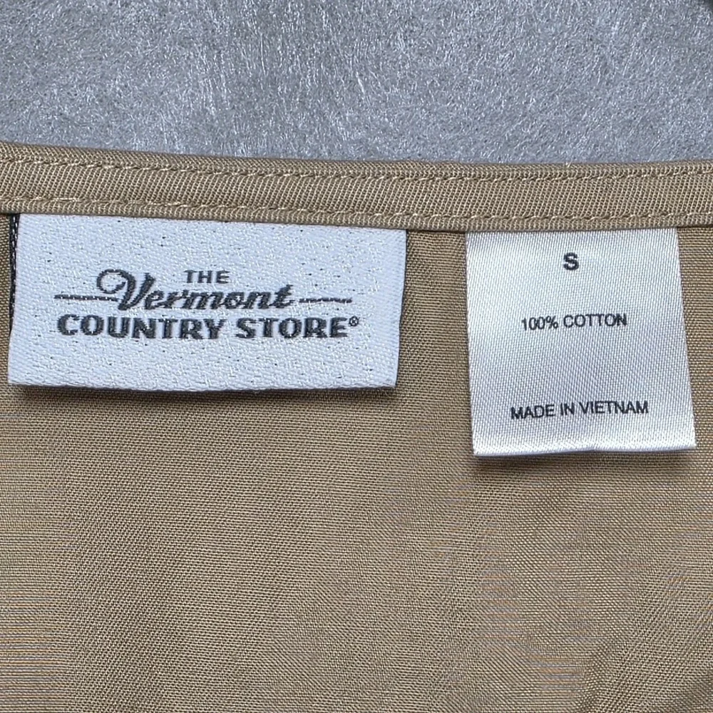 The Vermont Country Store Pintuck Jumper Dress Womens S Maxi Prairie Cottagecore